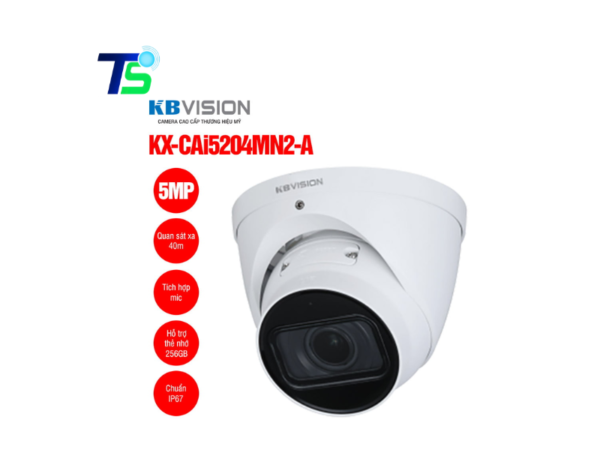 Camera IP Dome 5MP KBVISION KX-CAi5204MN2-A