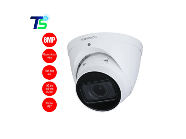 Camera IP Dome 8MP KBVISION KX-CAi8204MN2-A