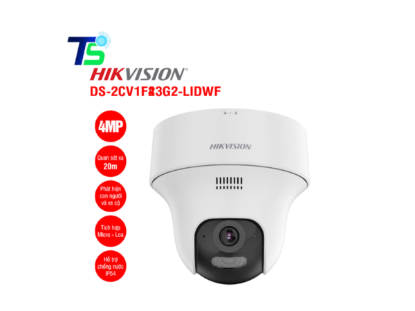 Camera IP Wifi 4MP HIKVISION DS-2CV1F43G2-LIDWF