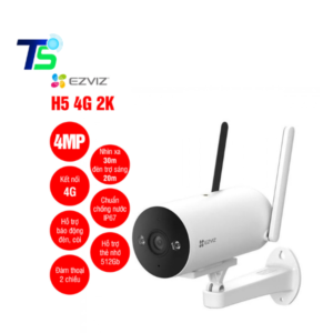 Camera ngoài trời không dây EZVIZ H5 4G 2K