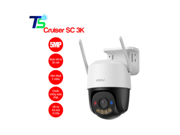 Camera Wifi iMOU Cruiser SC 3K 5MP (IPC-K7FP-5H0WE)