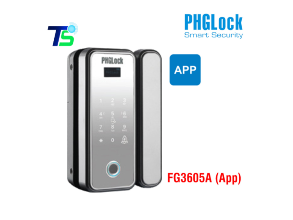 Khóa cửa kính PHGLock FG3605A (App)