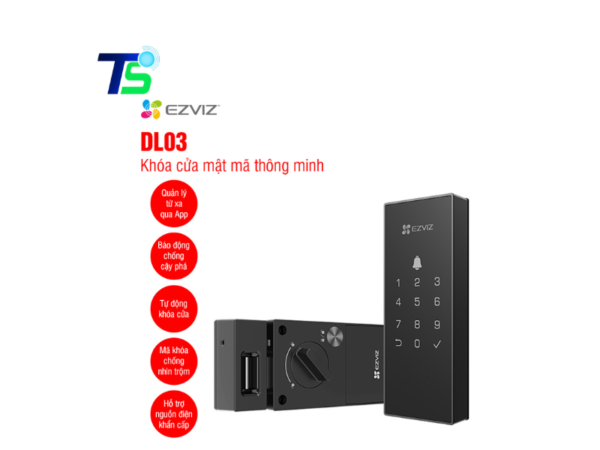 Khóa cửa mật mã thông minh EZVIZ DL03