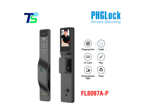 Khóa cửa nhận diện khuôn mặt PHGLOCK FL8097A-T (App Tuya)