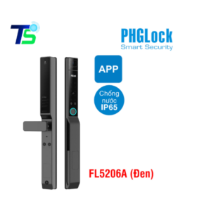 Khóa điện tử cho cửa nhôm PHGLOCK FL5206A (Đen)