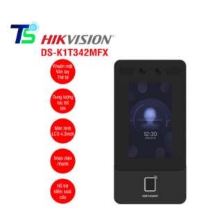 Máy chấm công nhận diện khuôn mặt HIKVISION DS-K1T342MFX