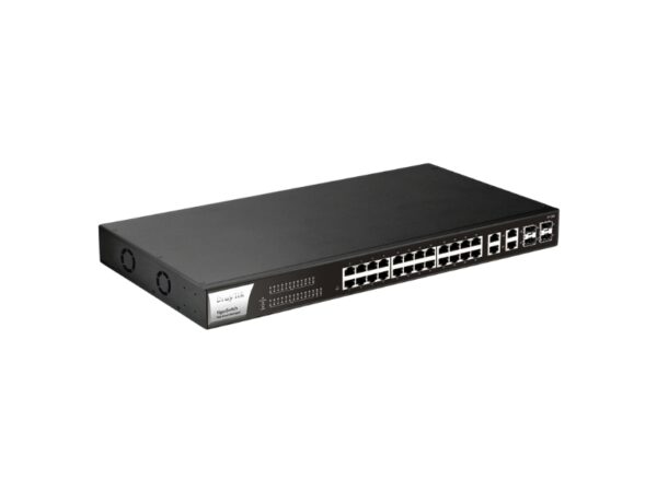 Switch PoE 24 cổng Draytek VigorSwitch P1282