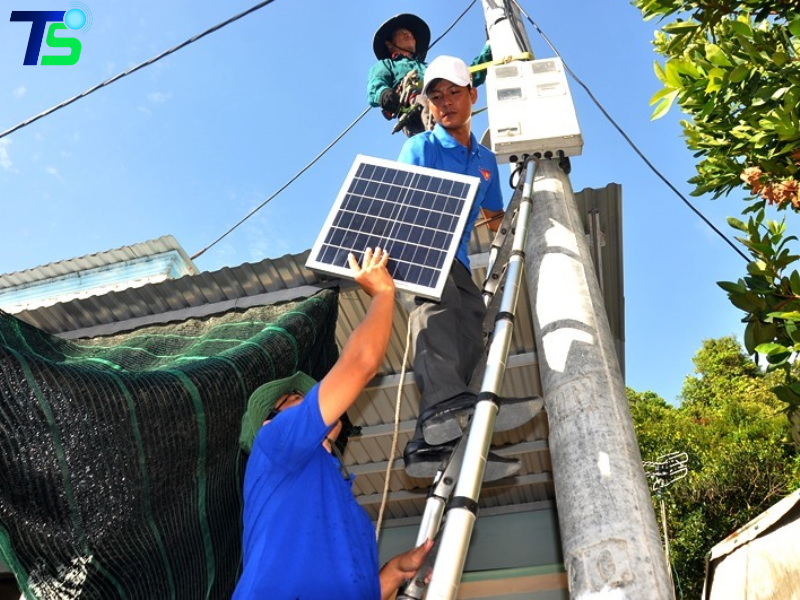 cách sử dụng đèn năng lượng mặt trời solar light